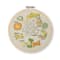6" Pasta Sampler Stamped Design Embroidery Kit with Hoop by Loops & Threads®